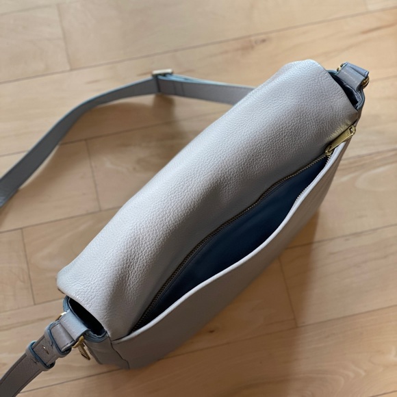 Fossil - Preston Flap Crossbody Bag Powder Blue - Picture 6 of 10